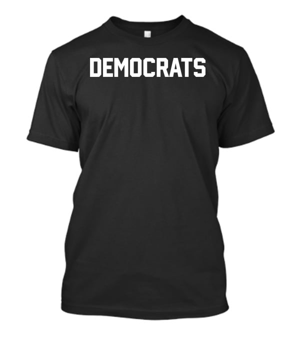 Demokleeb Jane Fleming Wearing Democrats T-Shirt