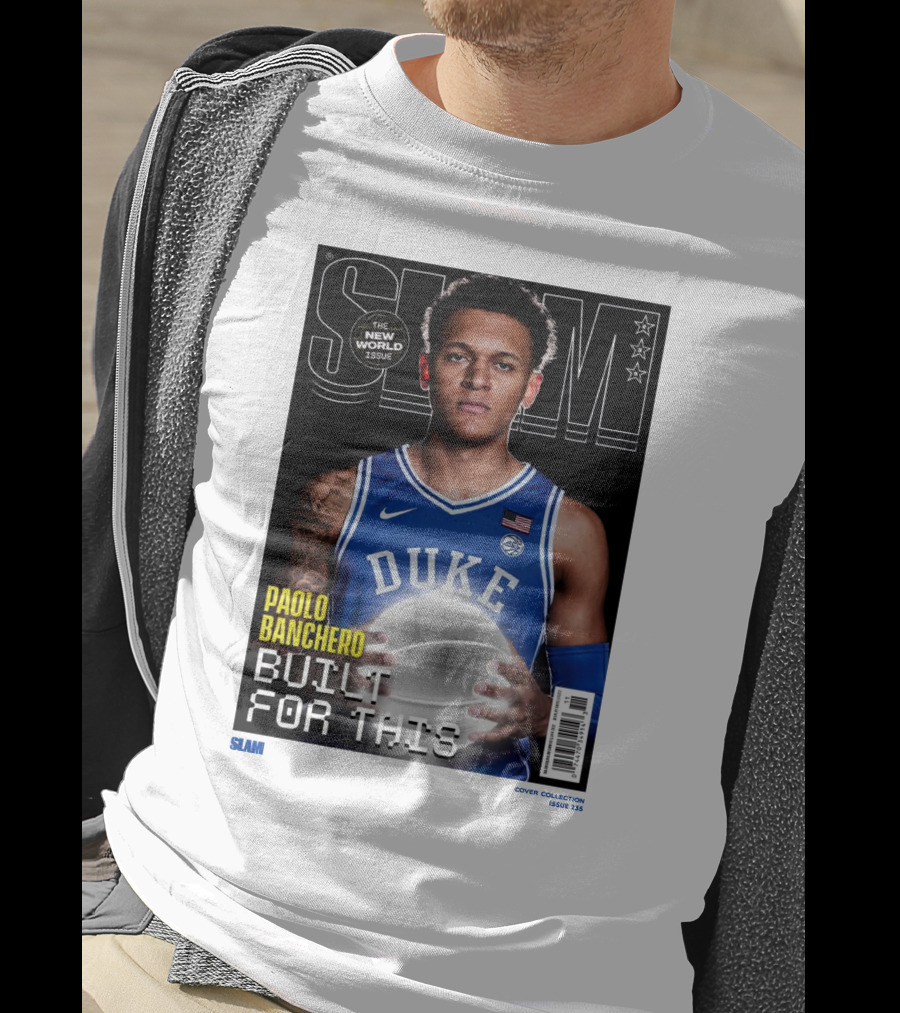 SLAM New World Issue Paolo Banchero Duke Built For This Issue 235 T-Shirt