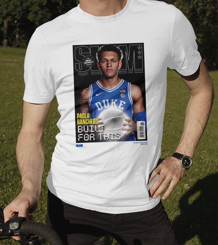 SLAM New World Issue Paolo Banchero Duke Built For This Issue 235 T-Shirt