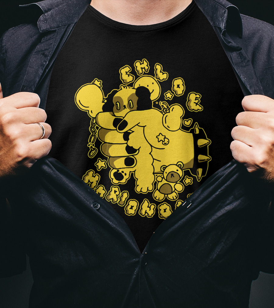 Chloe Moriondo Puppy Charm Bear And Stars T-Shirt