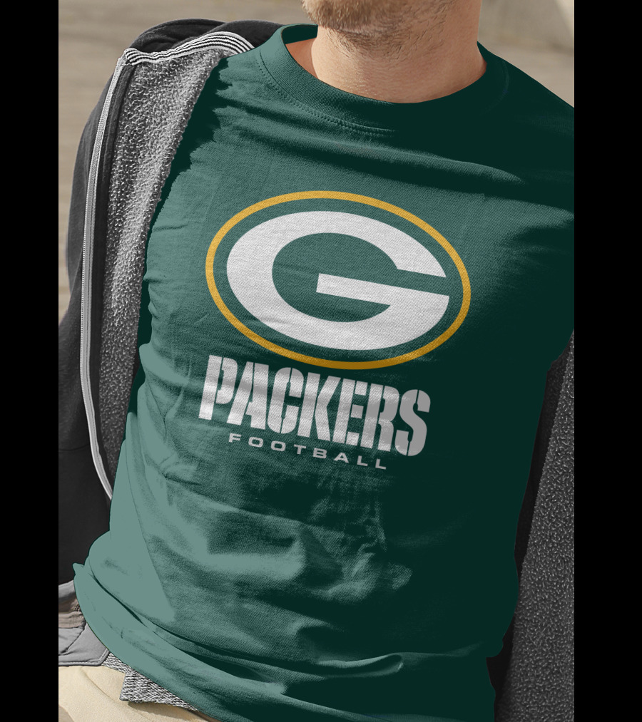 Green Bay Packers Football NFL Logo Packers Football T-Shirt