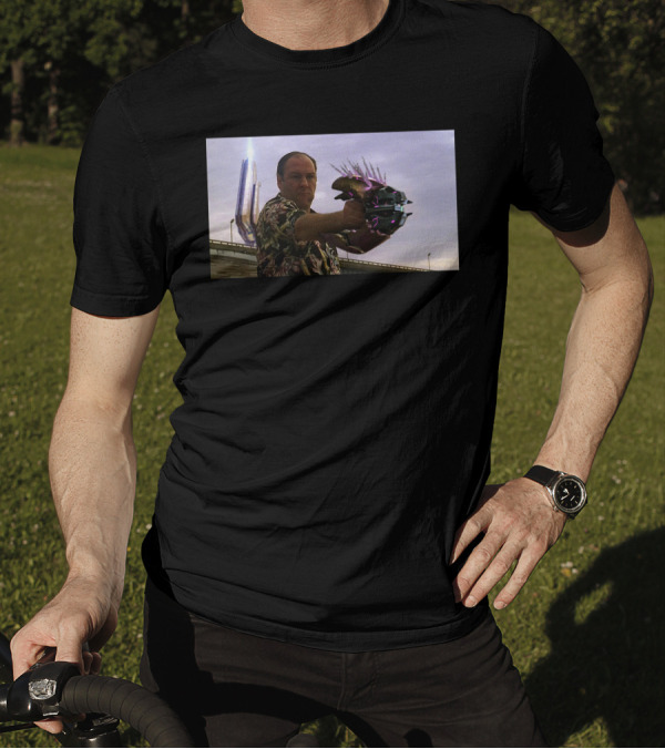 Tony Soprano Halo Needler Fusion T-Shirt