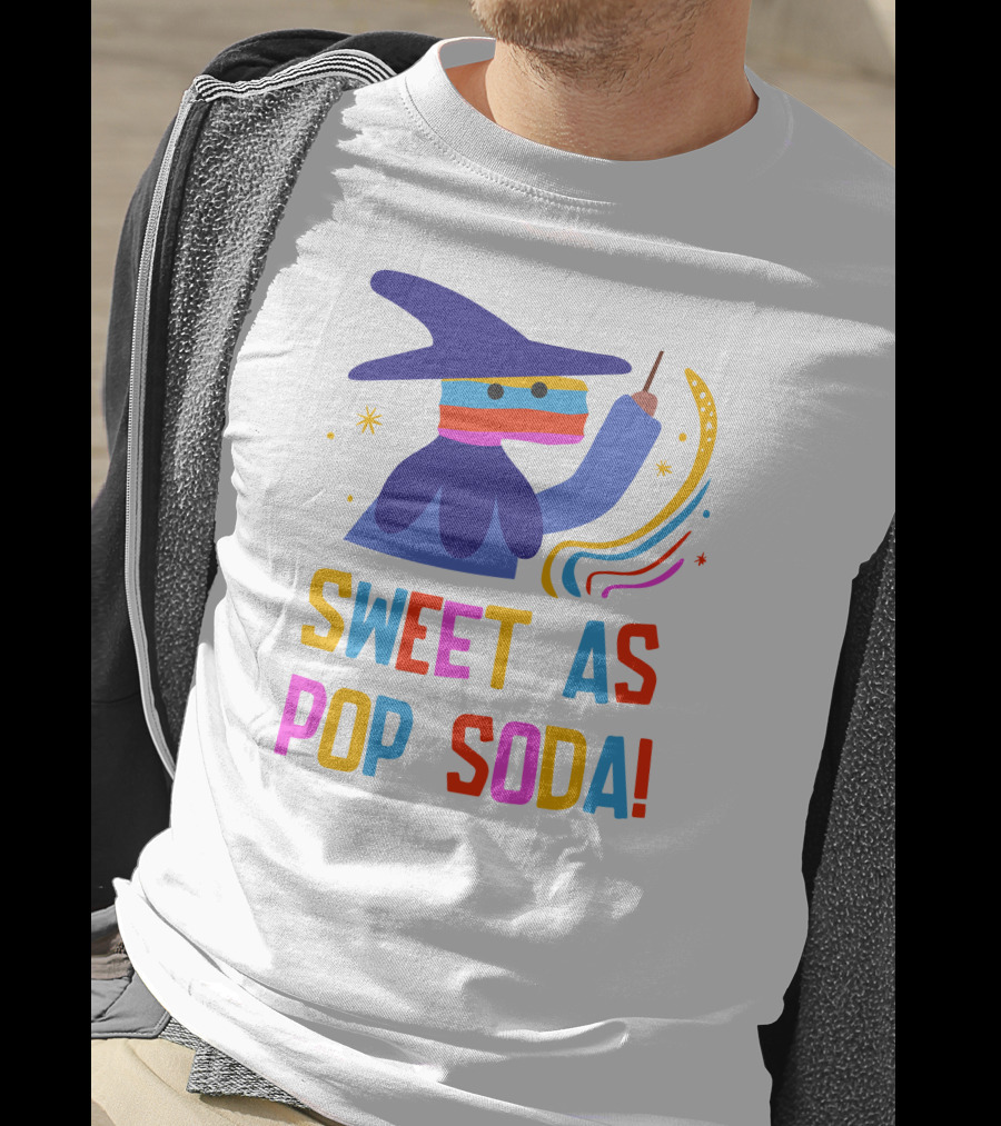Bonte Avond Store Sweet As Pop Soda Colorful Wizard T-Shirt