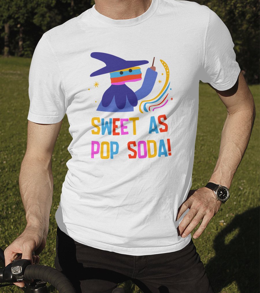 Bonte Avond Store Sweet As Pop Soda Colorful Wizard T-Shirt
