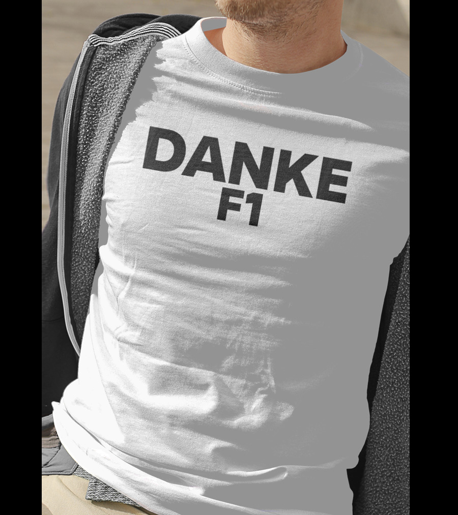 Sebastian Vettel Danke F1 Tribute T-Shirt