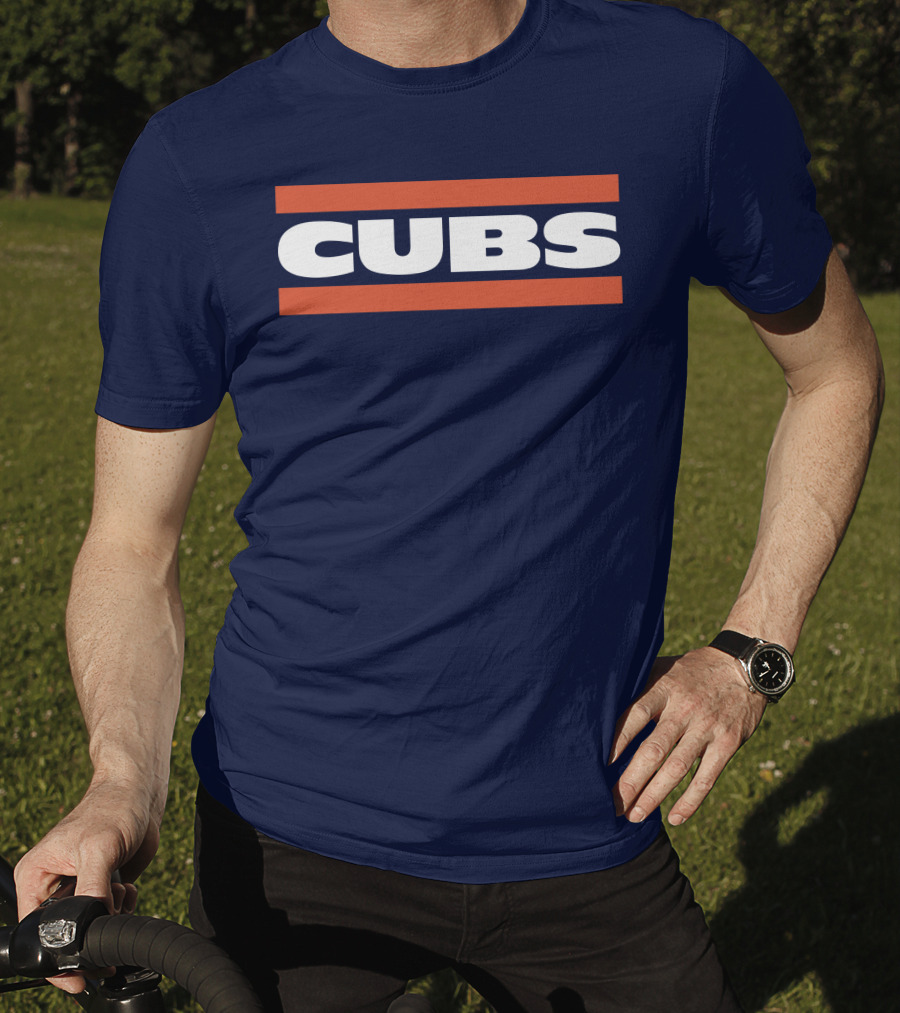 Obvious Cubs Vintage Style Navy Baseball Team Fan Gear T-Shirt