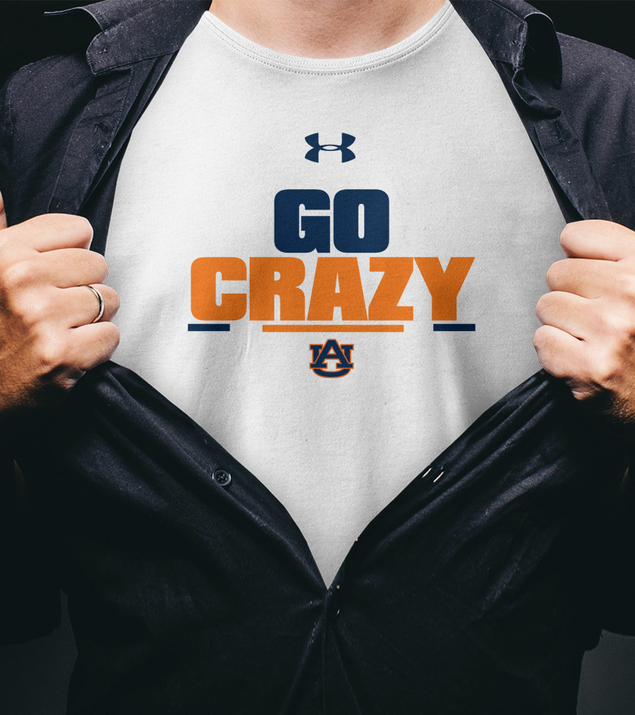 Auburn Go Crazy Under Armour T-Shirt