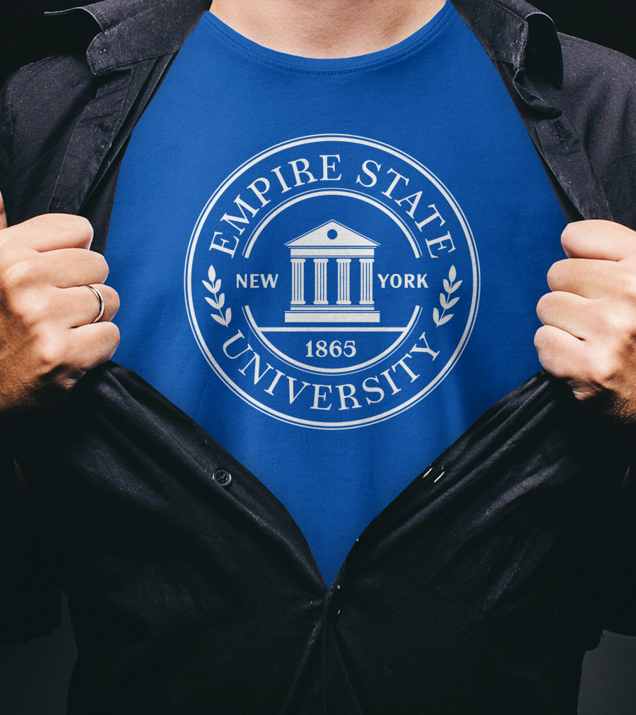 Empire State University New York 1865 Seal T-Shirt