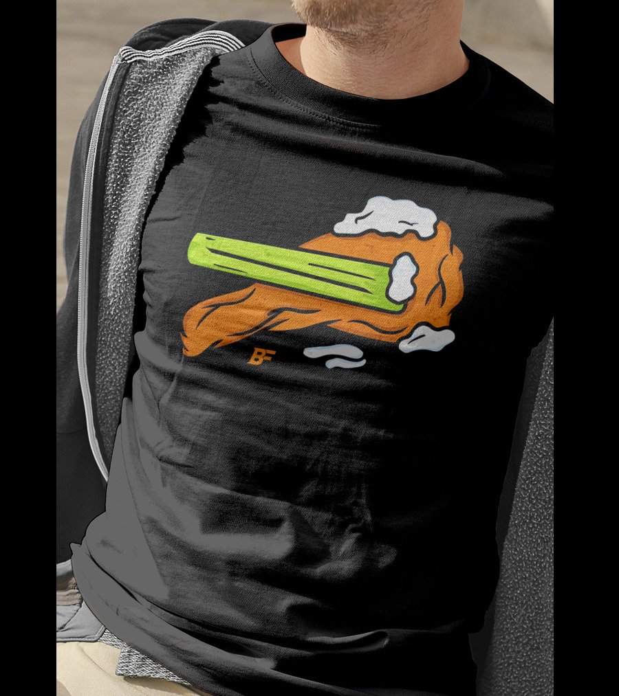 Buffalo Fanatics Wingsup Chicken Wing Celery #Wingsup T-Shirt
