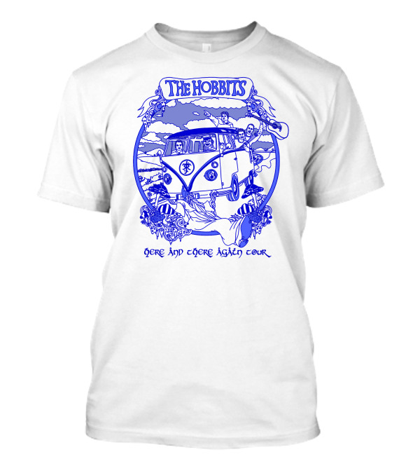 The Hobbits Here And There Again Tour VW Van Adventure T-Shirt
