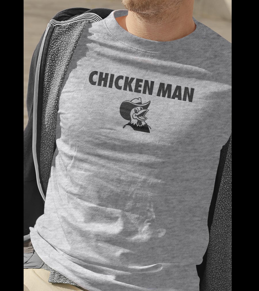 CHICKEN MAN Tydebo24 Cowboy Hat Rooster T-Shirt
