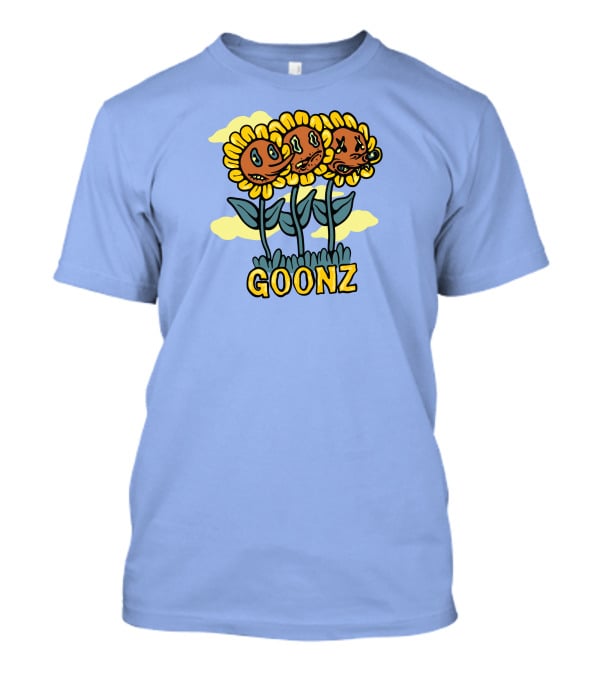 Cryptoon Goonz Flower Goonz Sunflower Faces T-Shirt