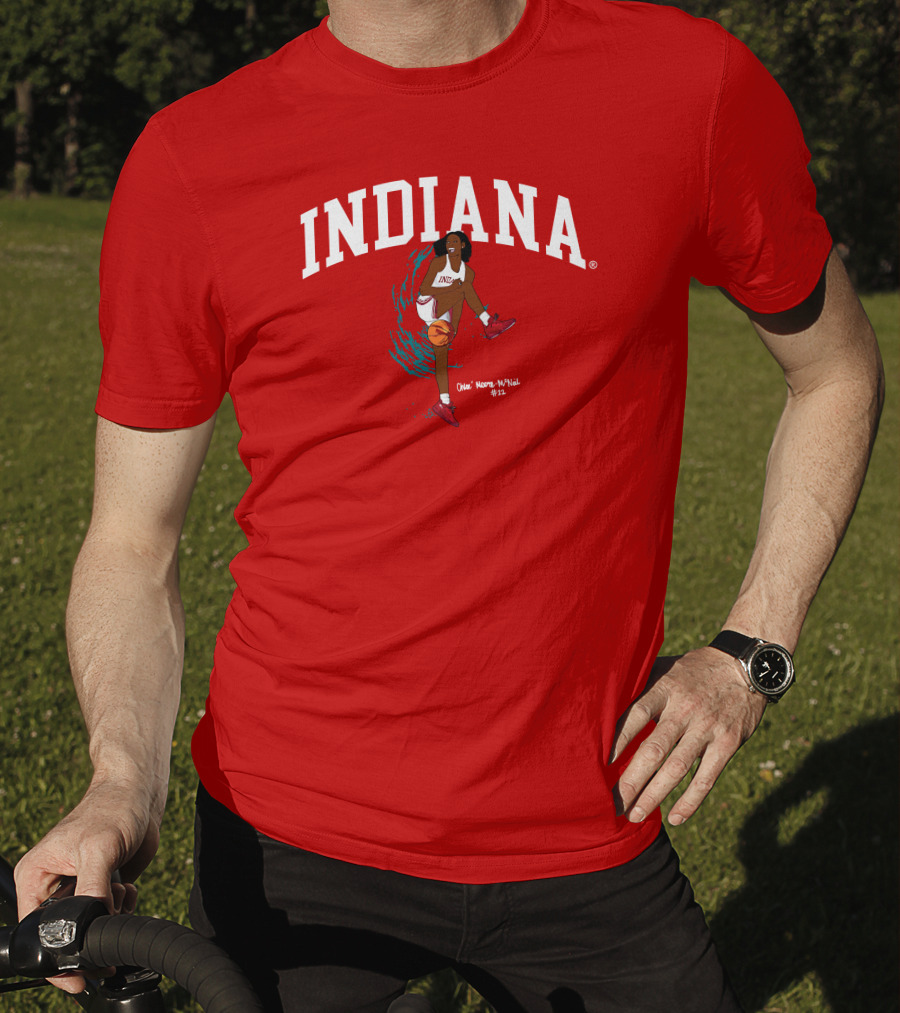 Indiana Basketball Chloe Moore-McNeil #11 T-Shirt