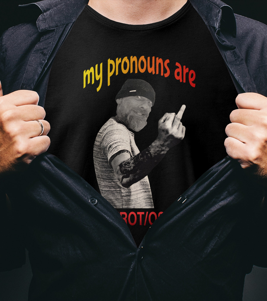 My Pronouns Are Foxtrot Oscar The Dude T-Shirt