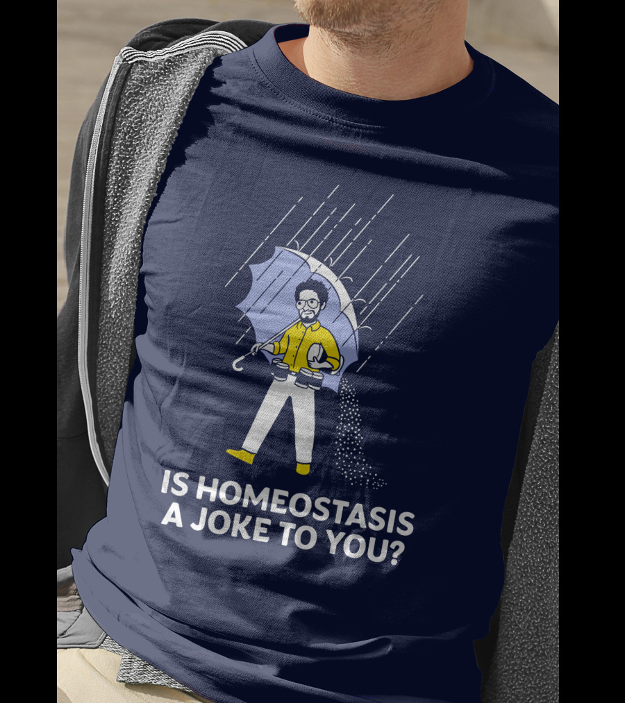Dr. Glaucomflecken Is Homeostasis A Joke To You Umbrella Comic Rain T-Shirt