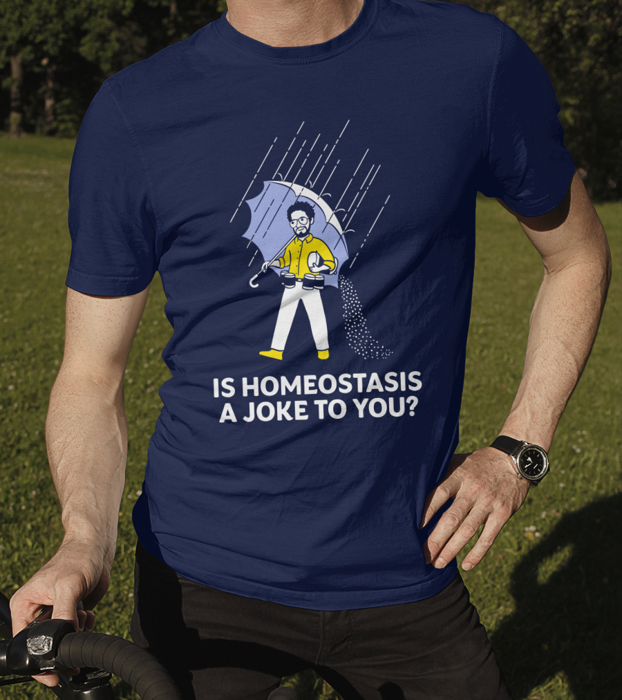 Dr. Glaucomflecken Is Homeostasis A Joke To You Umbrella Comic Rain T-Shirt