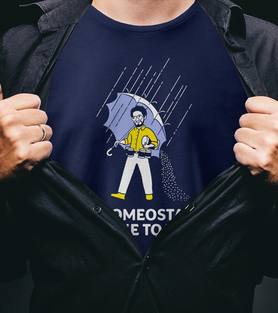 Dr. Glaucomflecken Is Homeostasis A Joke To You Umbrella Comic Rain T-Shirt