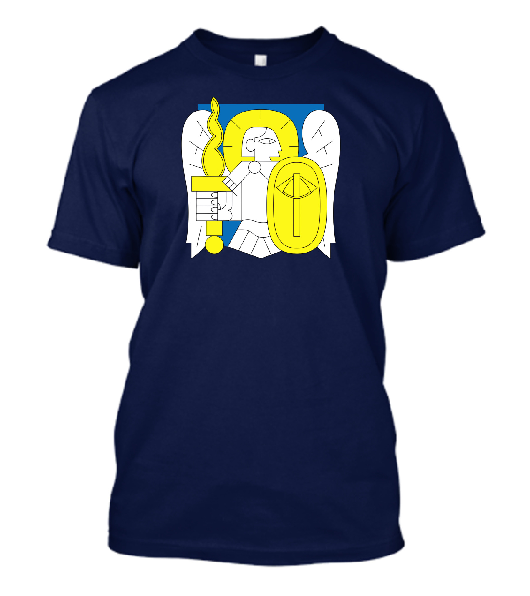 Saint Javelin Archangel Icon Kyiv Merch T-Shirt