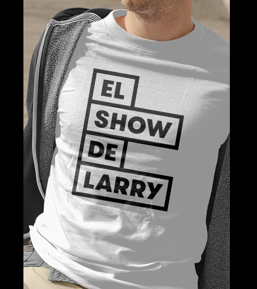 El Show De Larry Retro Block Lettering T-Shirt
