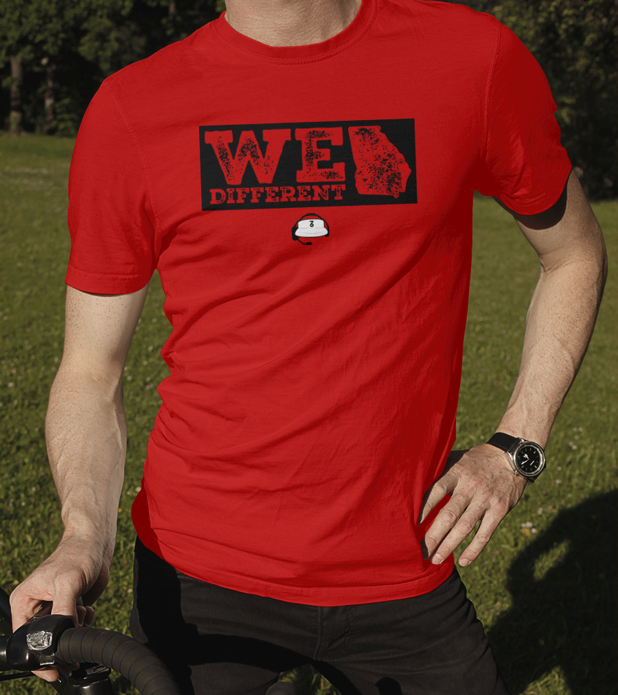 We Different Georgia Seven Six Apparel Merch T-Shirt