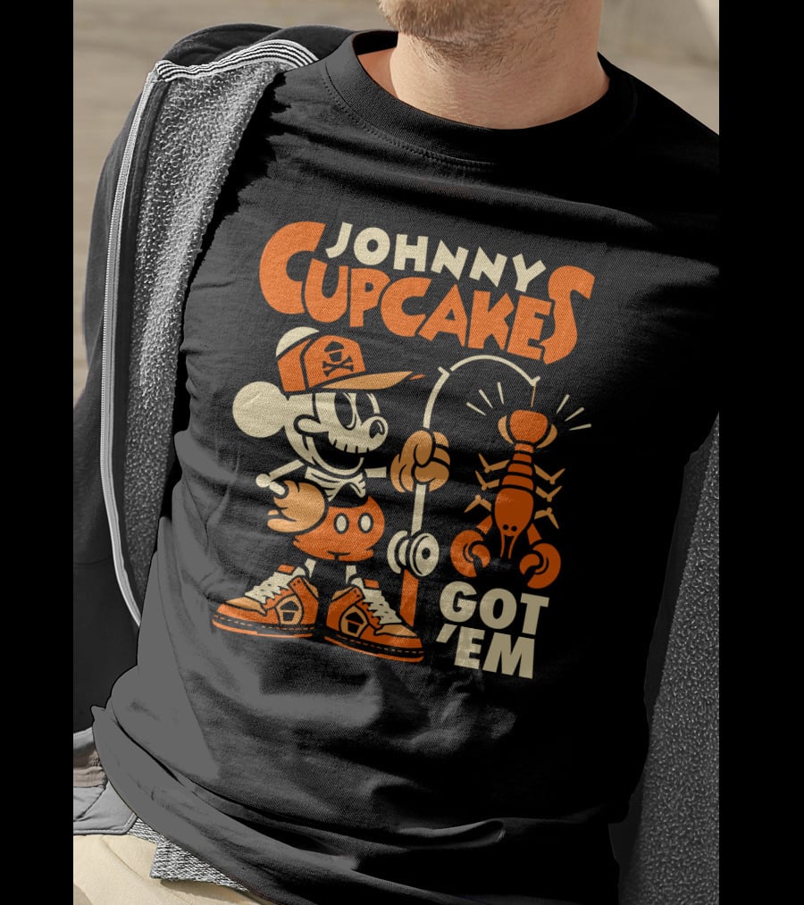 Johnny Cupcakes Crustacean Cupkicks Got 'Em T-Shirt