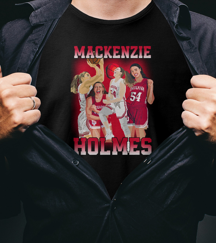 Mackenzie Holmes Indiana Basketball 54 Sports Merchandise T-Shirt