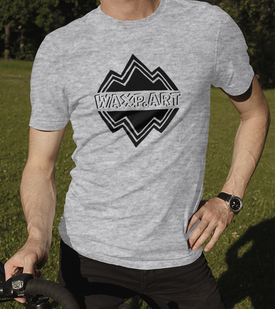 WAXP.ART Bold Geometric Emblem T-Shirt