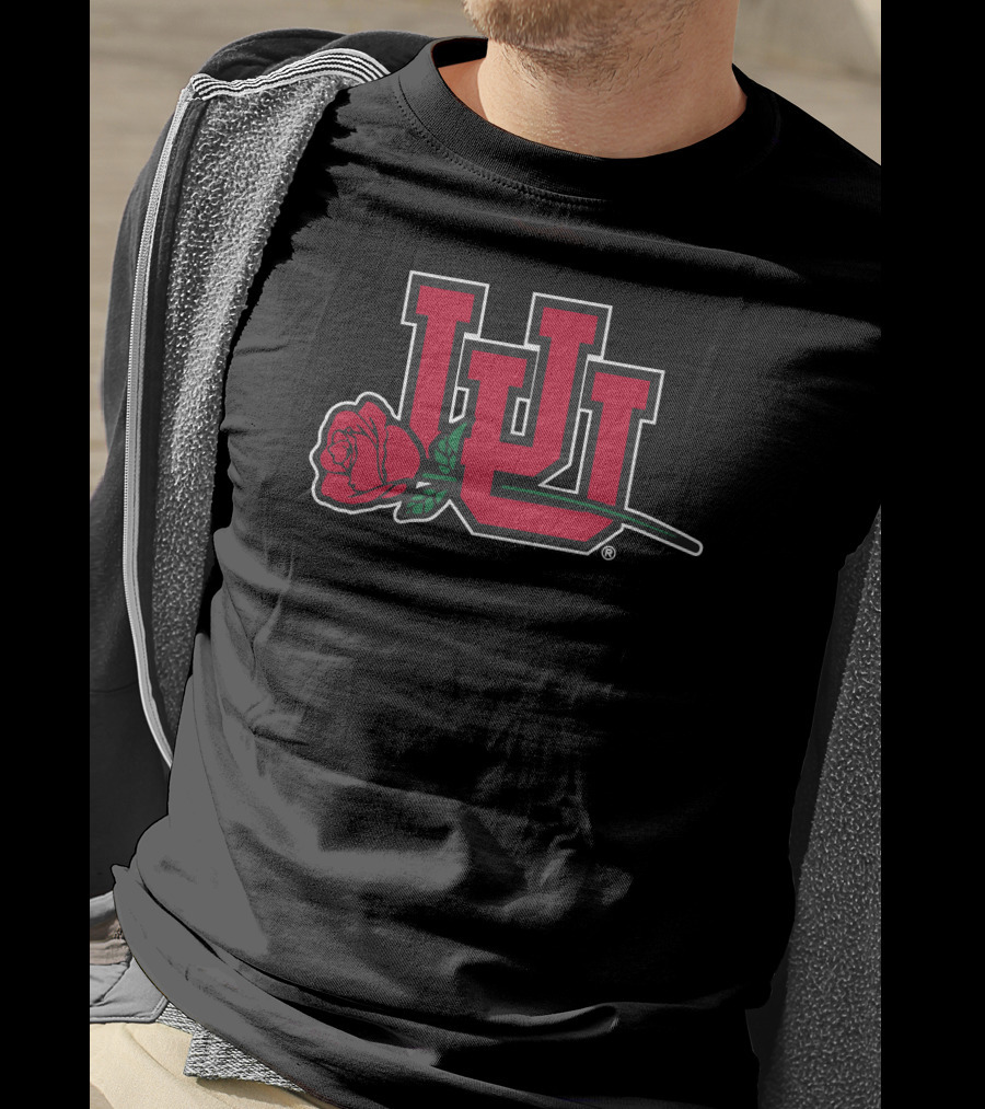 Homefield Store University Of Utah UU Red Rose T-Shirt