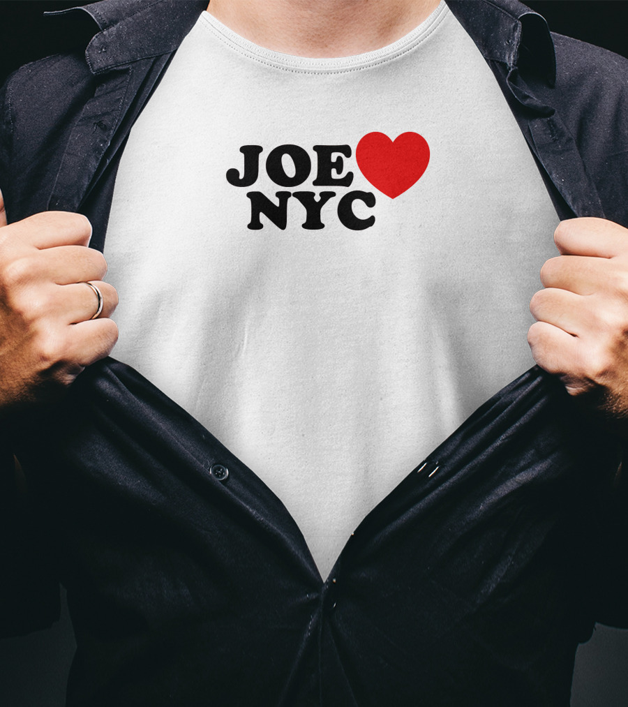 Joe Heart NYC Red Love T-Shirt