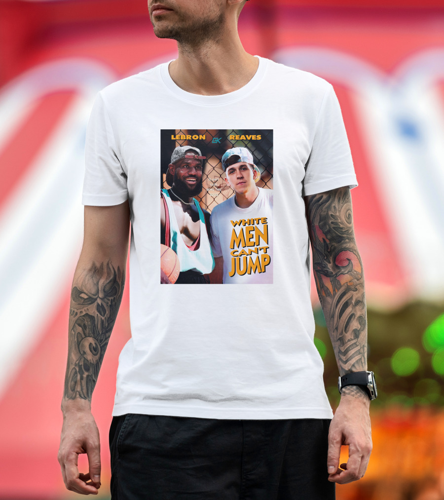 Lebron Reaves White Men Can't Jump Basketball Movie T-Shirt