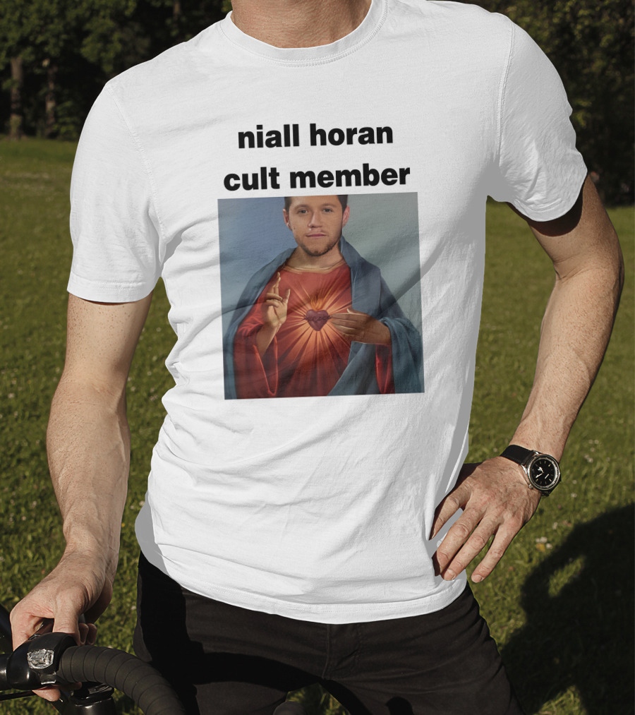 Niall Horan Cult Member Religious Icon T-Shirt