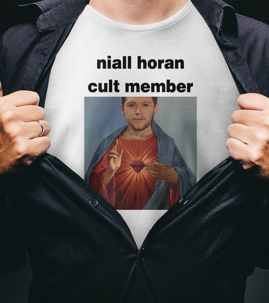 Niall Horan Cult Member Religious Icon T-Shirt