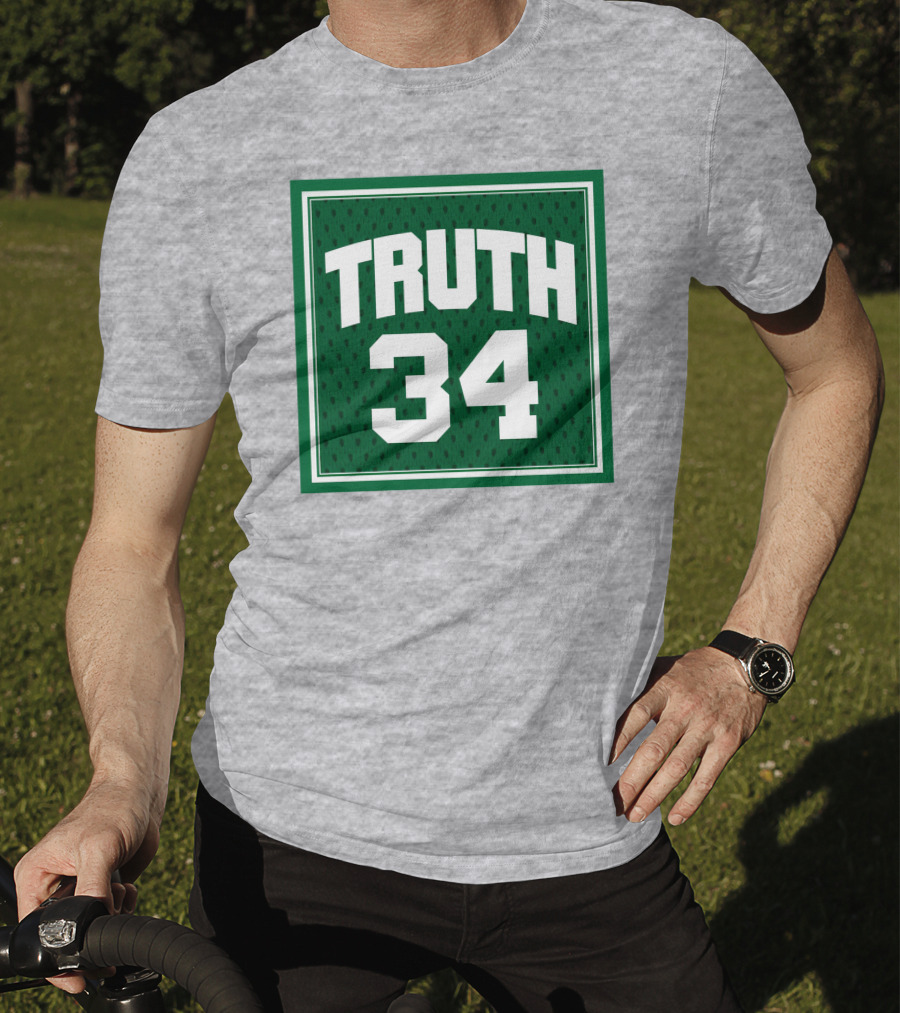 Boston Celtics Truth 34 Green Jersey T-Shirt