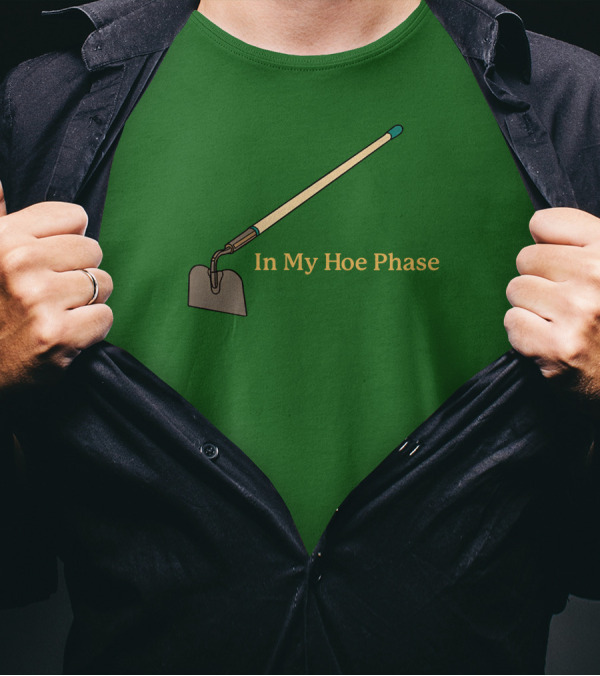 Middleclassfancy Store In My Hoe Phase Green Background T-Shirt