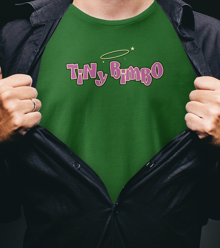 Gotfunny Merch Tiny Bimbo Halo Stars T-Shirt