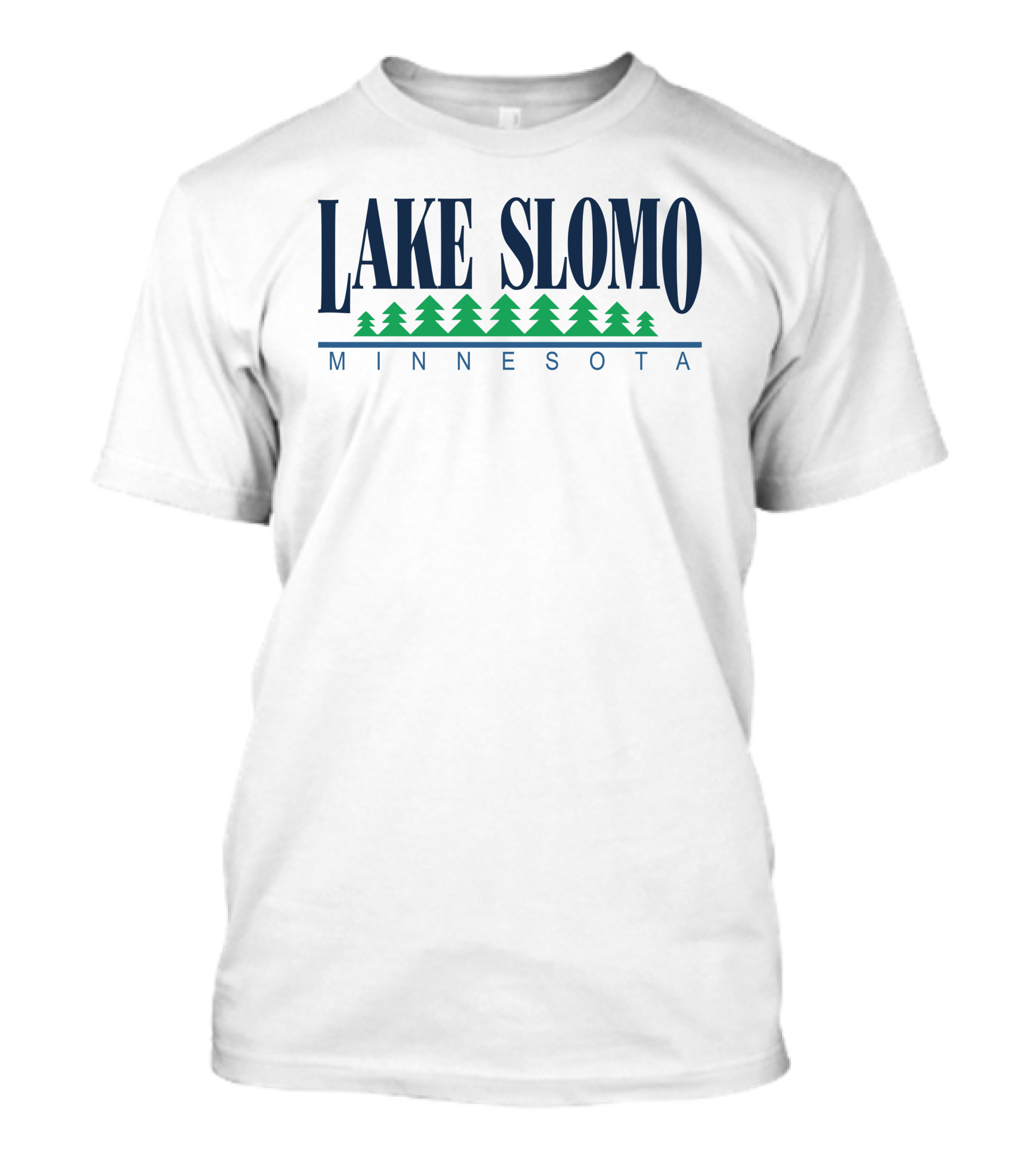 Lake Slomo Minnesota Pine Trees T-Shirt