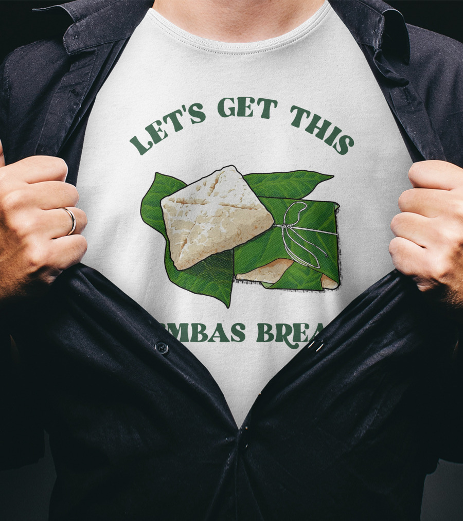 Let's Get This Lembas Bread Green Leaf Tolkien Reference T-Shirt