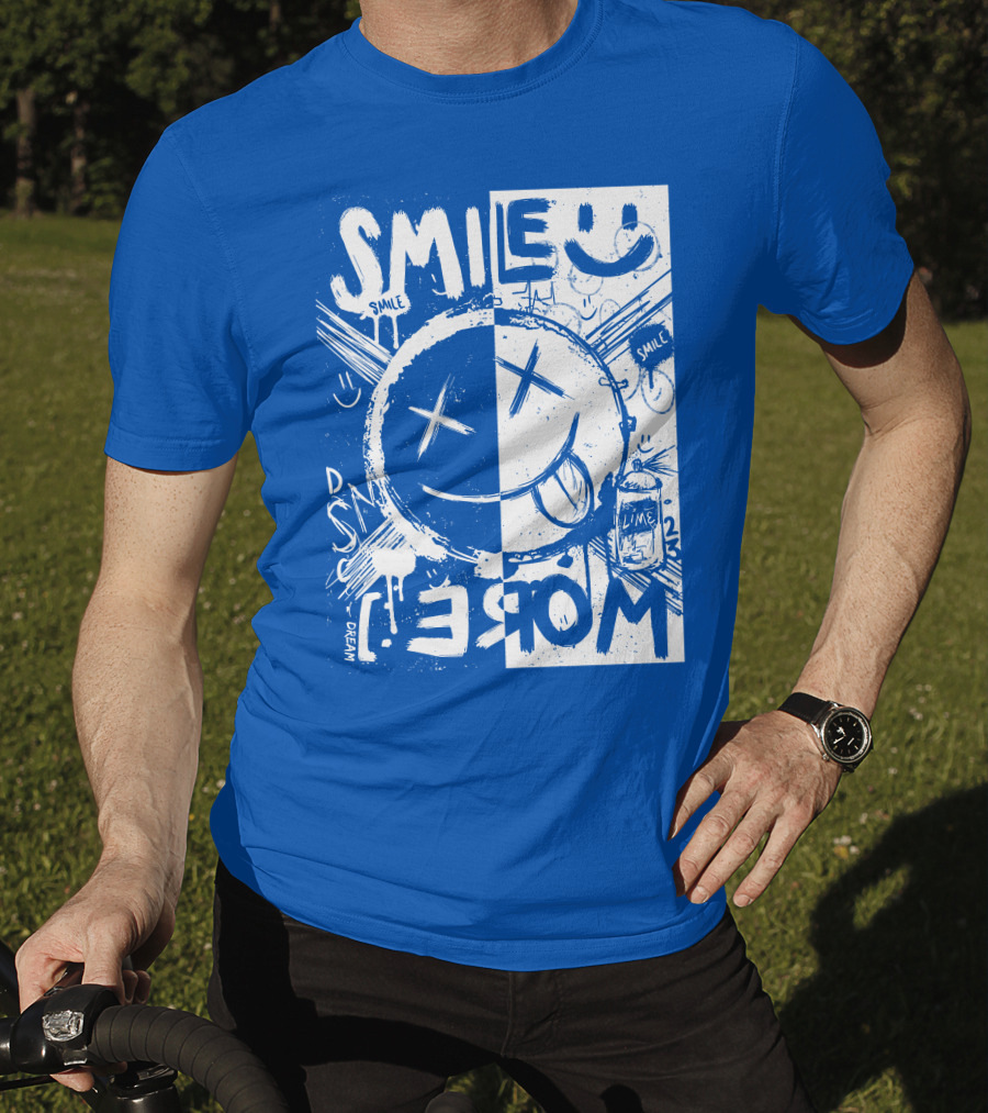 Dream Merch Smile More Smile Drink Lime T-Shirt