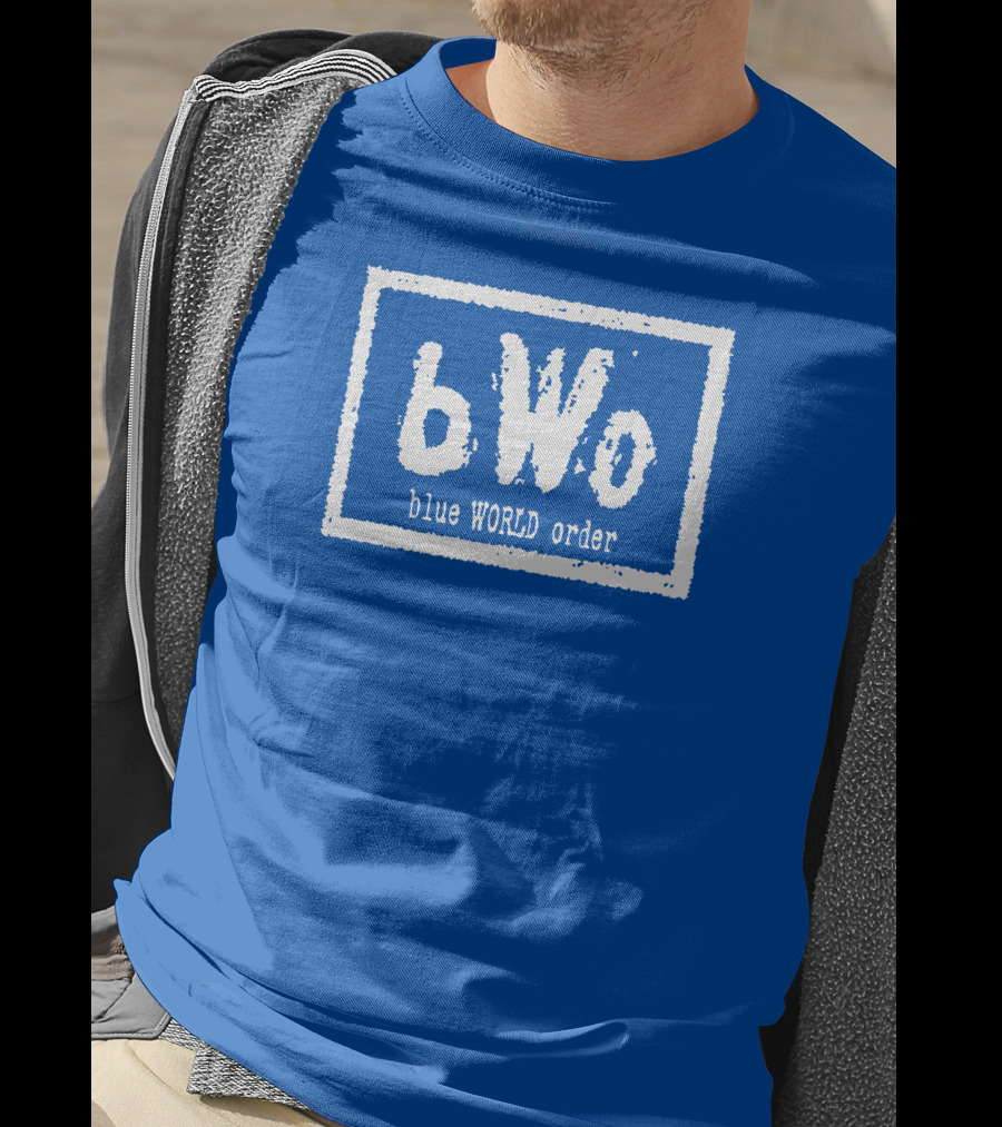 BWo Blue World Order Wrestling Inspired T-Shirt