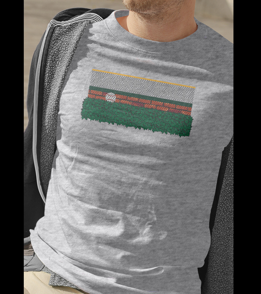 Obvious Basket Ball Fence Court T-Shirt