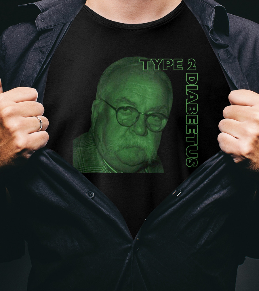 TYPE 2 DIABEETUS Green T-Shirt