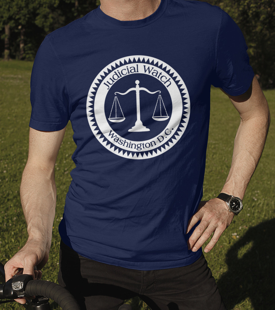 Judicial Watch Washington D.C. Scales Of Justice Seal T-Shirt