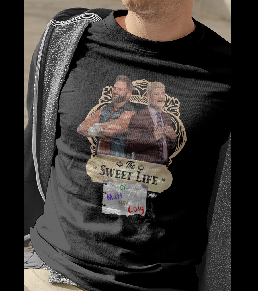 The Sweet Life Of Matt And Cody AEW Merch T-Shirt