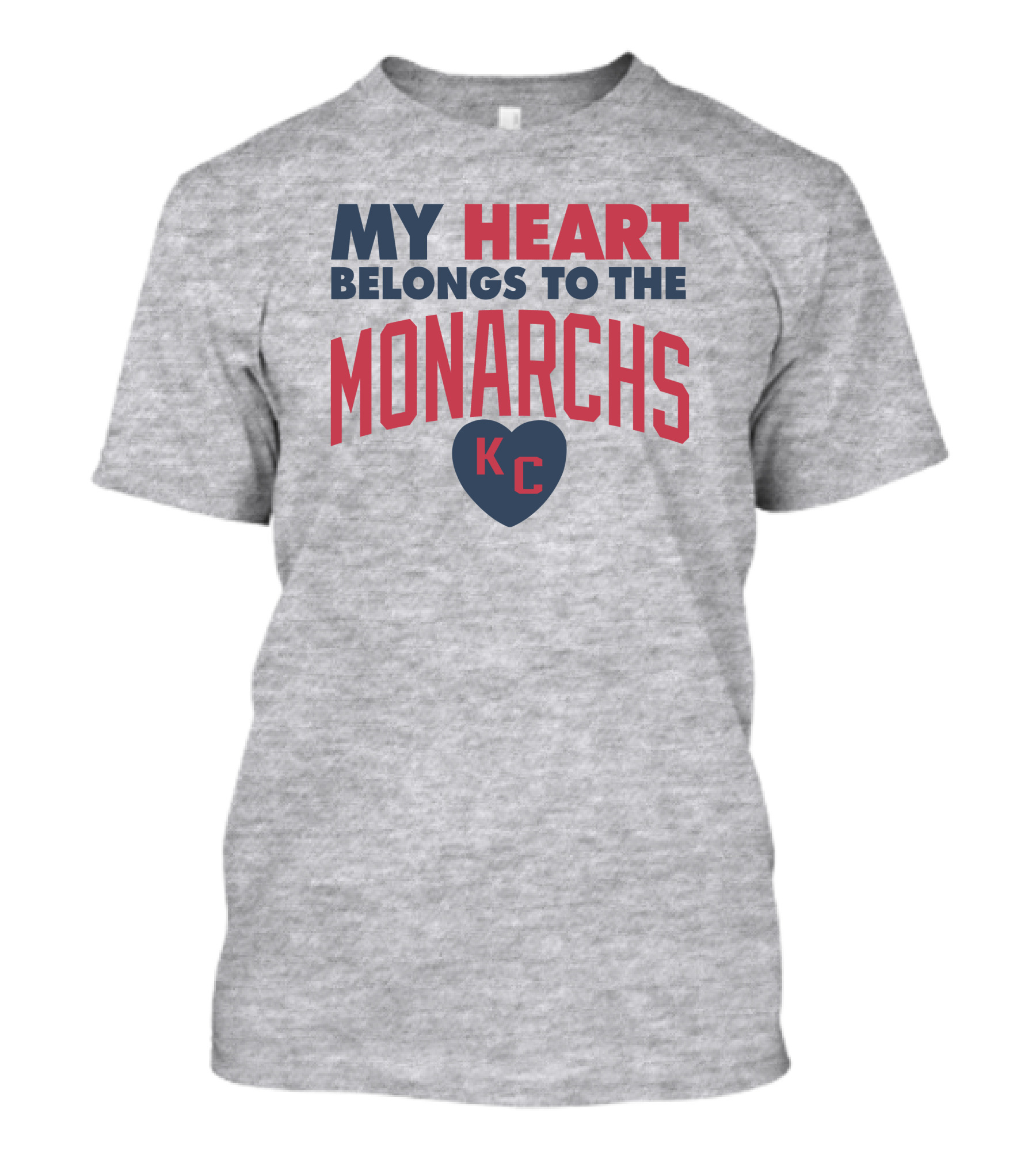 My Heart Belongs To The Monarchs KC T-Shirt