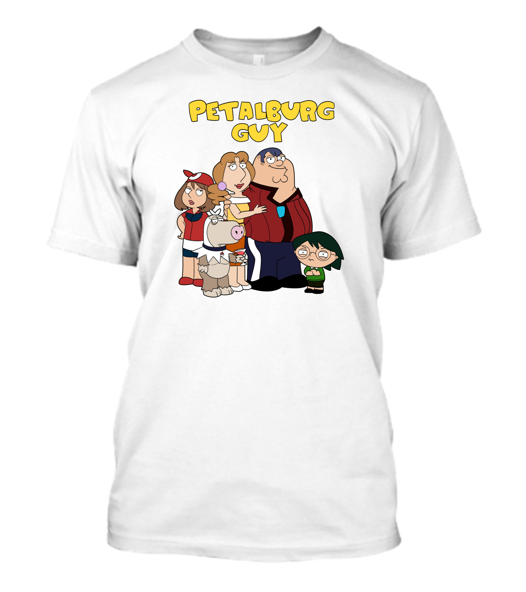 Petalburg Guy Untitled10006 Family Crossover Characters T-Shirt