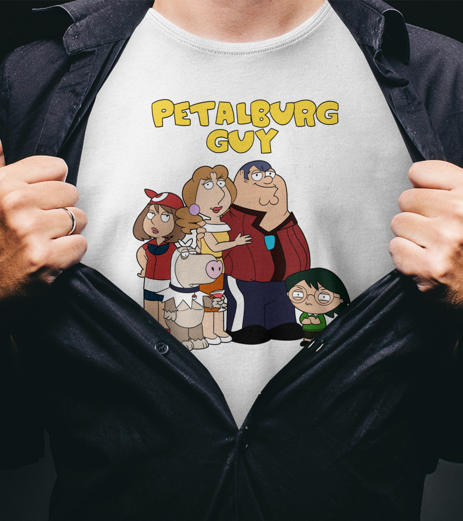 Petalburg Guy Untitled10006 Family Crossover Characters T-Shirt