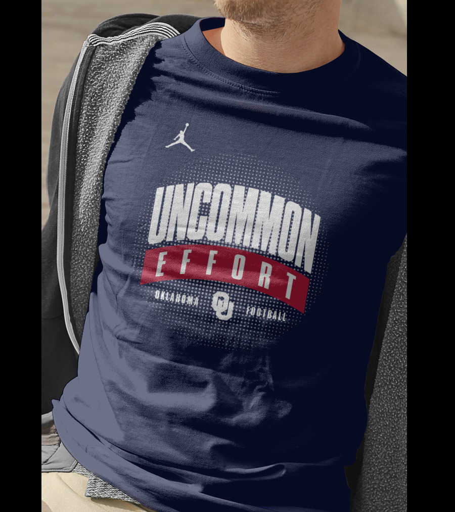 Uncommon Effort Oklahoma Football OU Jordan Brand T-Shirt
