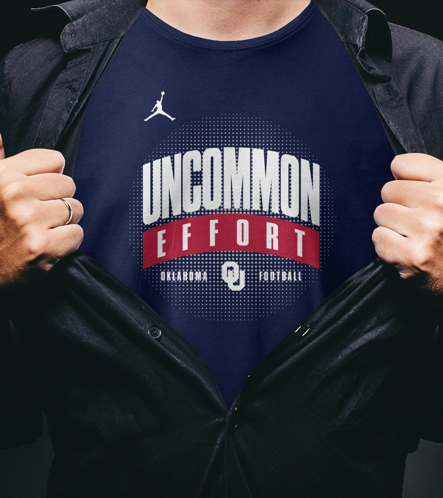 Uncommon Effort Oklahoma Football OU Jordan Brand T-Shirt