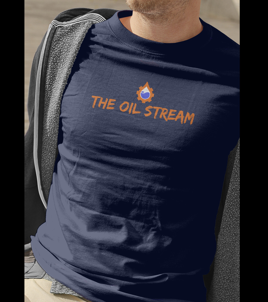 The Oil Stream Hockey Flame T-Shirt