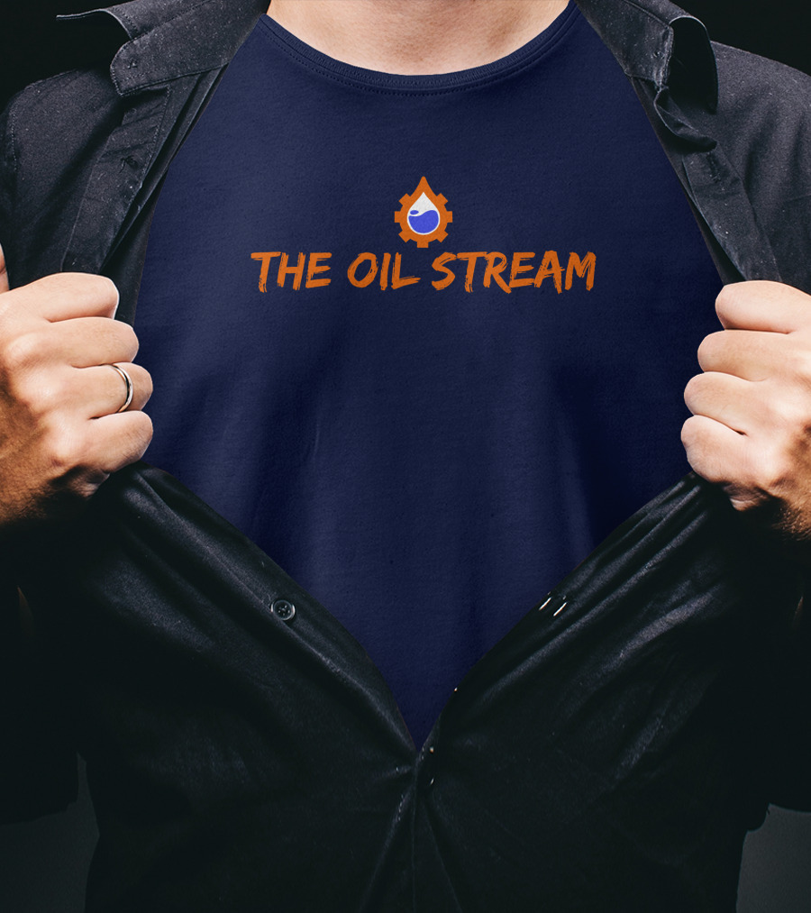 The Oil Stream Hockey Flame T-Shirt